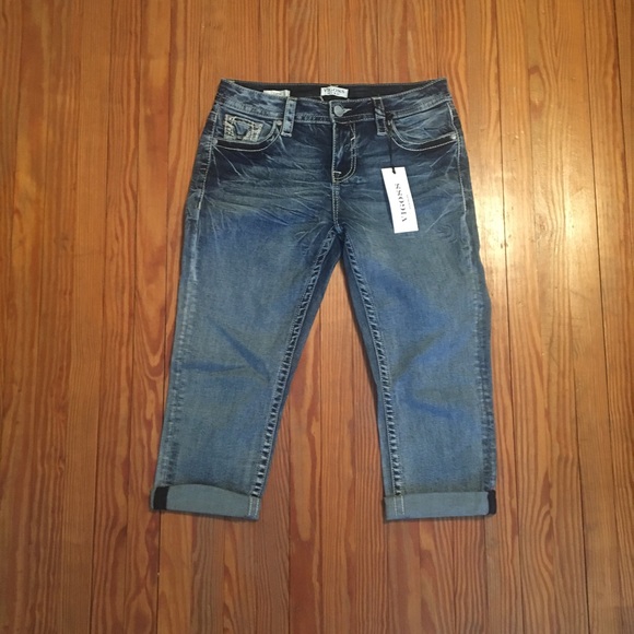 Vigoss Denim - ❗️DONATING 1/21 FINAL PRICE❗️NWT Vigoss Heritage Fit Denim Jean Capri Size 6